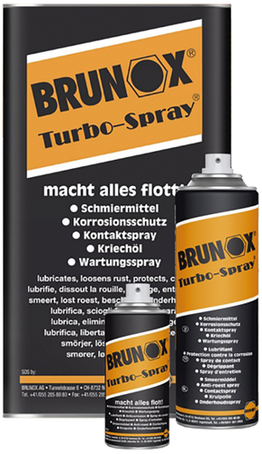 Brunox Turbo Spray Öl-/ Schmier/-Pflegemittel - Brunox
