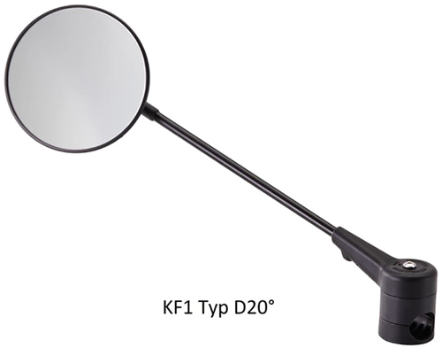 Krampe KF1 Typ D 20° Spiegel und Zubehör - Krampe