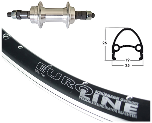 BBF Teile & Zubehör Euroline 28 x 1.75 - BBF Teile & Zubehör