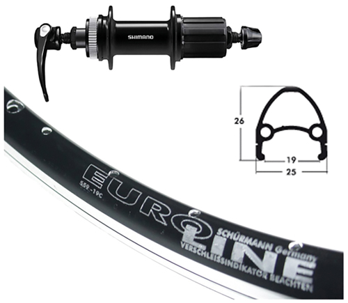 BBF Teile & Zubehör Euroline 28 x 1.75 - BBF Teile & Zubehör