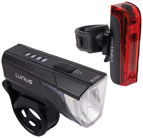 Lunivo Lynx F80 + R Beleuchtung-Set - Lunivo