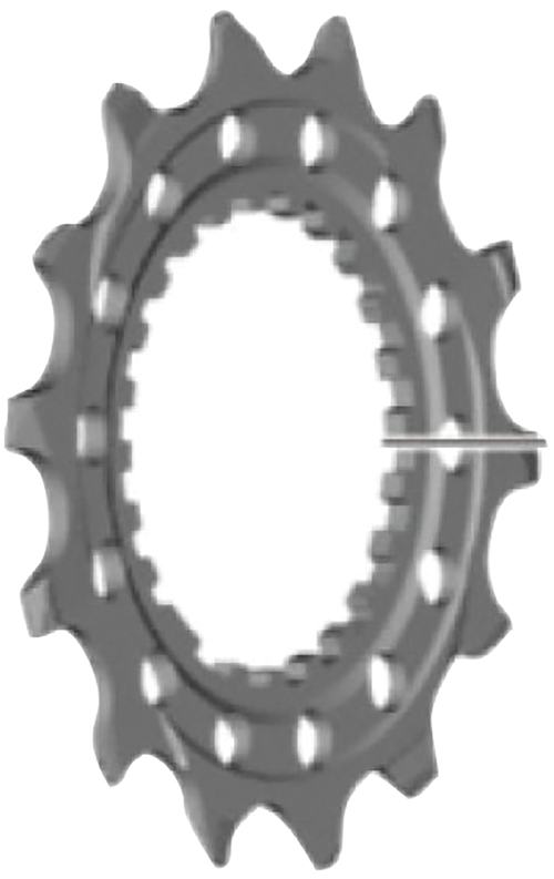 Shimano Starre Schraub- u. Steckkränze - Shimano