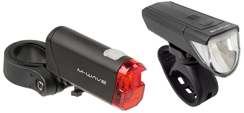 M-Wave AtlasK 50 + Helios Beleuchtung-Set - M-Wave