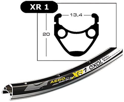 Exal XR1 Race 28 x 1 - Exal