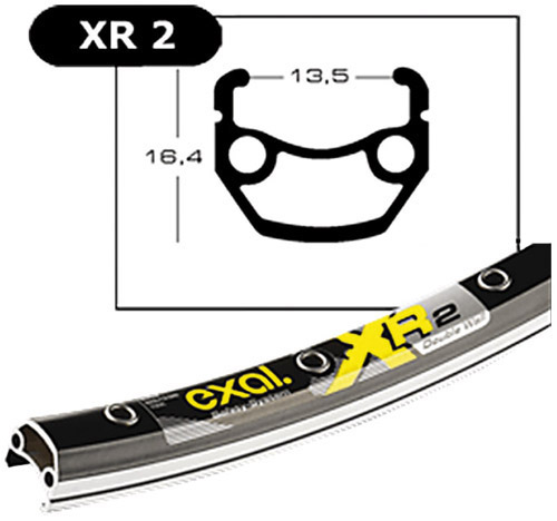 Exal XR2 Race 28 x 1 - Exal