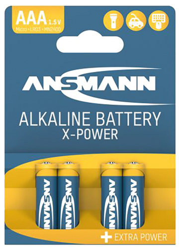 Ansmann AAA (Micro LR03) Batterien - Ansmann