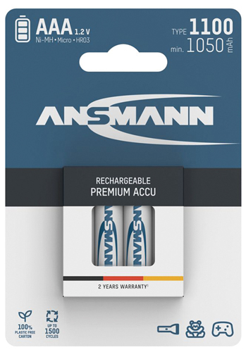 Ansmann AAA (Micro LR03) Batterien - Ansmann