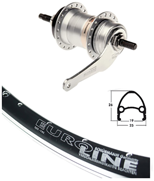 BBF Teile & Zubehör Euroline 26 x 1.75 - BBF Teile & Zubehör
