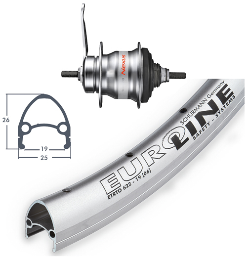 BBF Teile & Zubehör Euroline 28 x 1.75 - BBF Teile & Zubehör