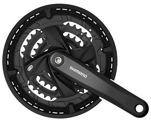 Shimano FC-M371 KRG-3f 4K;Isis;Okta;HollowTech - Shimano